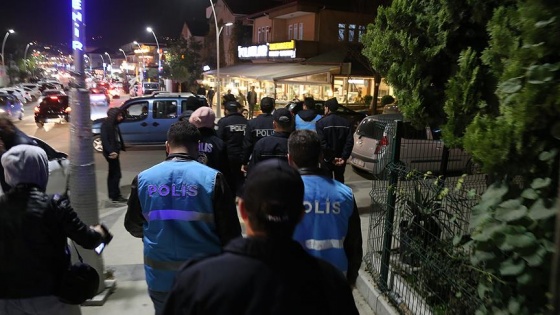 Sakarya'da 'Şehit Safitürk Huzur 54' asayiş uygulaması