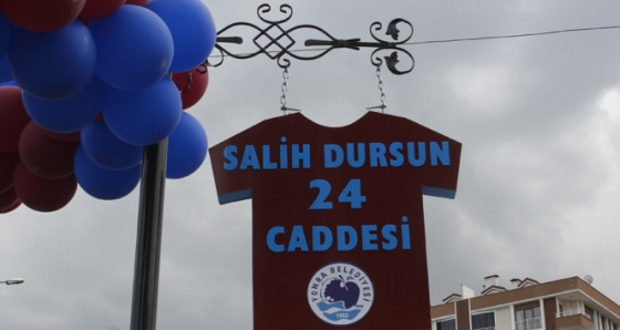 Salih Dursun Caddesi açıldı