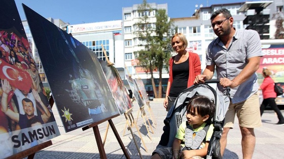 Samsun'da 15 Temmuz Milli İradenin Yükselişi Sergisi