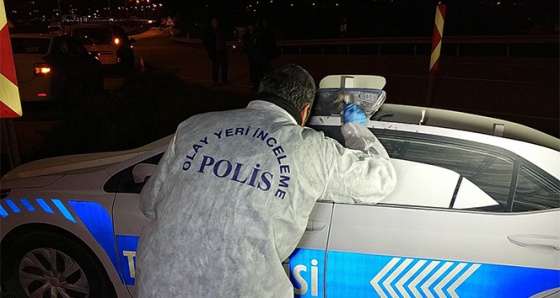 Samsun'da maket trafik polis araçlarının tepe lambalarını çaldılar