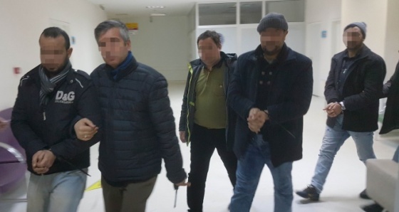 Samsun'da yakalanan 1'i avukat 3 DEAŞ'lı Sakarya'ya gönderildi