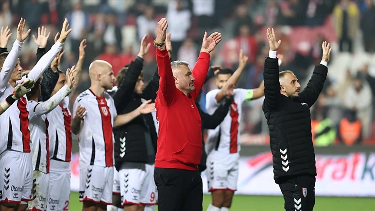 Samsunspor, ligde 7 maçlık yenilmezlik serisi yakaladı