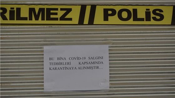 Şanlıurfa'da bir ekmek fırını ile 11 bina karantinaya alındı