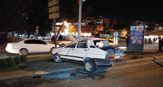 Şanlıurfa’da freni boşalan otomobil takla attı: 5 yaralı