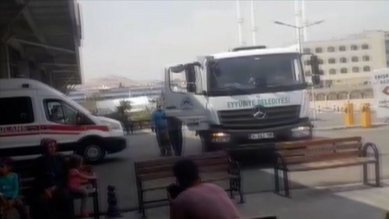 Şanlıurfa'da rahatsızlanan çocuk çöp kamyonuyla hastaneye yetiştirildi