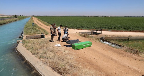 Şanlıurfa'da sulama kanalında ceset bulundu