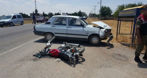 Şanlıurfa’da trafik kazası: 2 yaralı