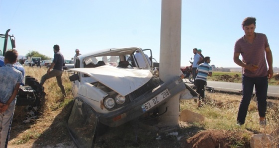 Şanlıurfa’da trafik kazası: 4 yaralı