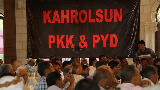Şanlıurfalı Araplar PYD/PKK'ya tepki için toplandı