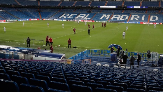 Santiago Bernabeu Stadı Kovid-19'la mücadelede 'sağlık deposu' olacak