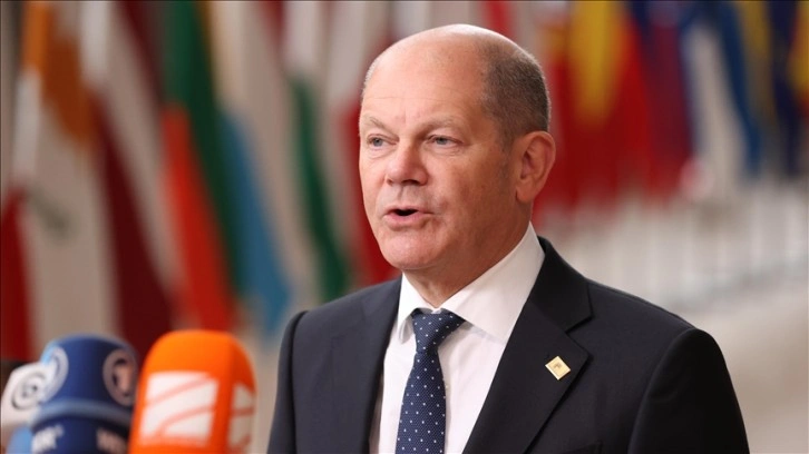 Scholz: Avrupa'nın şimdiye kadar bir arada durmayı başarması, iyi bir işaret