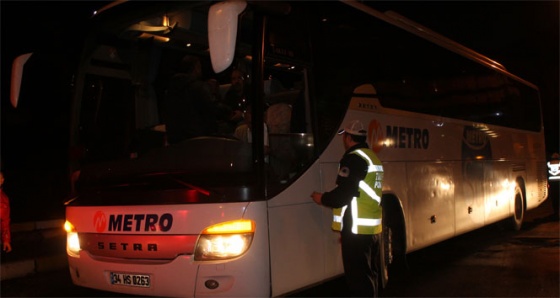 Şehirler arası otobüslerde ‘sivil trafik uygulaması’ hayata geçirildi