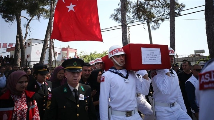 Şehit Astsubay Okan Meteöz son yolculuğuna uğurlandı