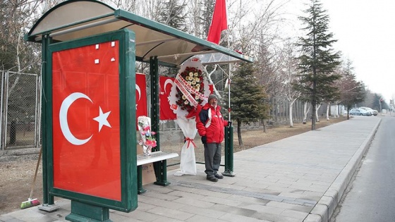 'Şehit Komandolar Durağı'nda saygı nöbeti