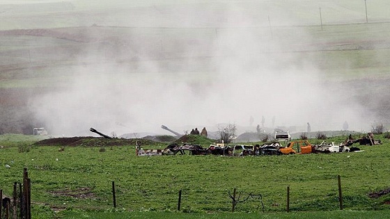 Şehit olan 5 Azerbaycan askerinin cenazesi alındı