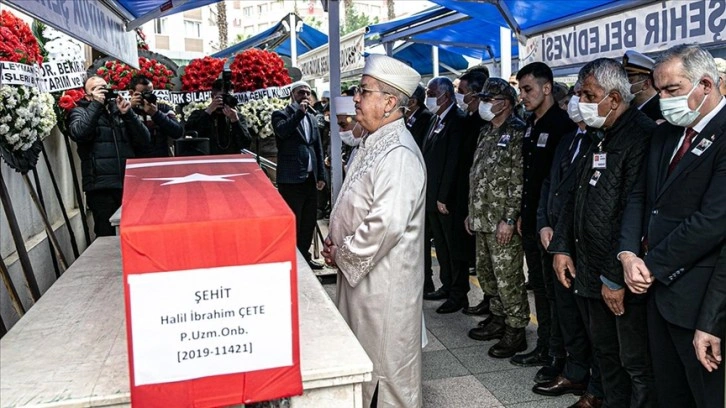 Şehit Piyade Uzman Çavuş Çete, Hatay'da son yolculuğuna uğurlandı