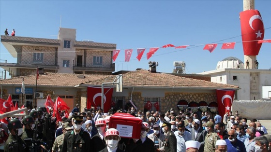 Şehit Piyade Uzman Çavuş İdris Mağat Midyat'ta son yolculuğuna uğurlandı