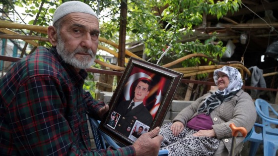 Şehit torununun acısıyla felç geçiren eşinin 'her şeyi' oldu