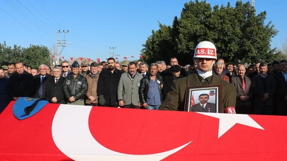 Şehit Uzman Çavuş Kaya son yolculuğuna uğurlandı