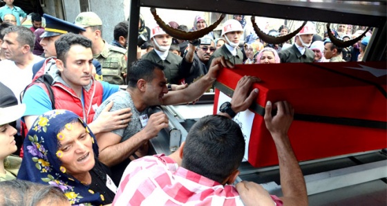 Şehit Uzman Çavuş Mehmet Kılınç Malatya'da toprağa verildi