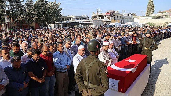 Şehit Uzman Çavuş Yılmaz son yolcuğuna uğurlandı