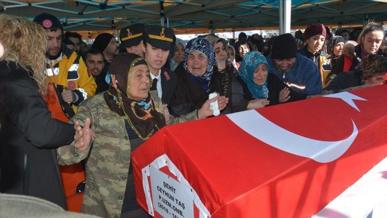 Şehit Uzman Onbaşı Taş son yolculuğuna uğurlandı