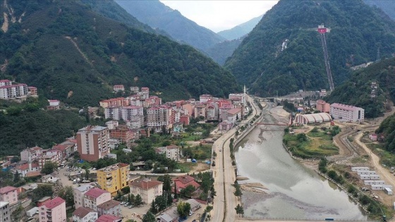 Sel felaketinde zarar gören Doğankent'te hayat normale dönüyor