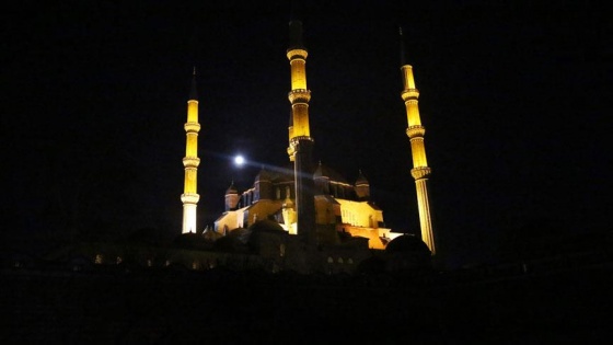 Selimiye Camii'nin ışıkları 'Dünya Saati' için kapanacak