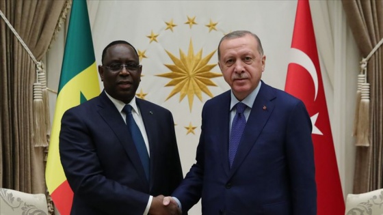 Senegal Cumhurbaşkanı Sall Ankara'da