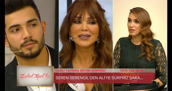 Seren Serengil “Zuhal Topal’la” da damat adayı Ali’ye talip oldu