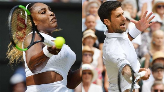 Serena Williams ve Djokovic üçüncü tura yükseldi