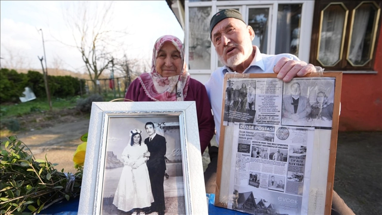 Sevgi ve saygıyla sürdürdükleri evliliklerinde yarım asrı geride bıraktılar