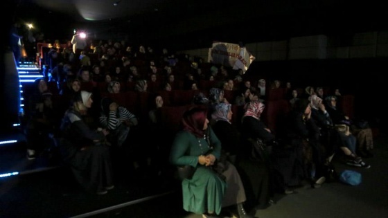 Siirt'te 150 kadın sinemayla tanıştı