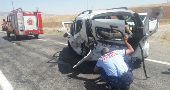 Siirt'te trafik kazası: 1 ölü, 4 yaralı