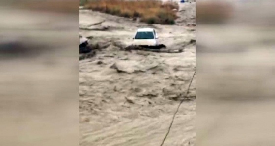 Silivri’deki selin geliş anı kamerada