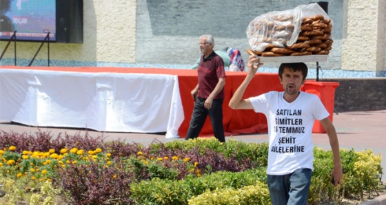 Simitçi, 1 günlük hasılatını 'Demokrasi Şehitleri'ne bağışladı