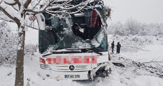 Sinop’ta otobüs kazası: 4 ölü, 28 yaralı