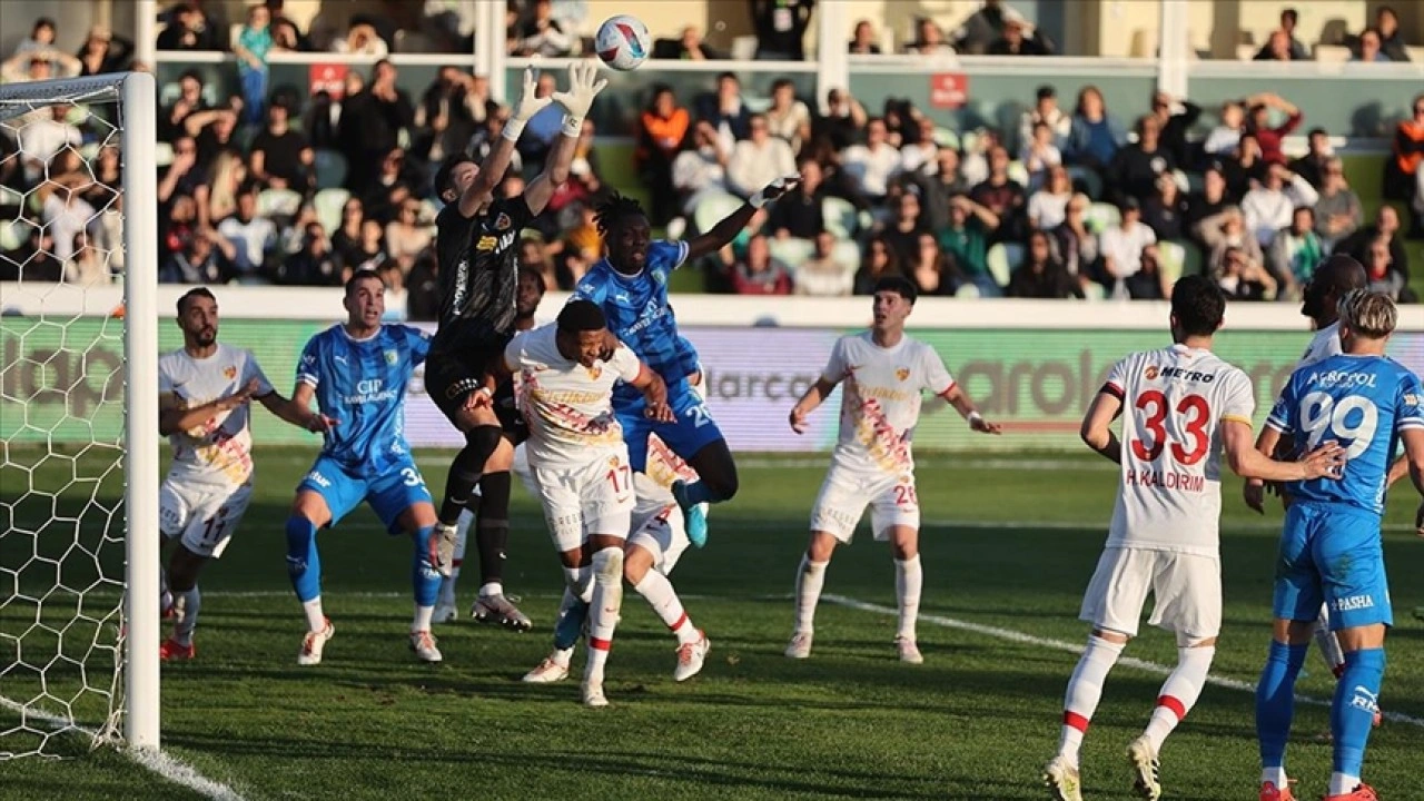 Sipay Bodrum FK ile Bellona Kayserispor 1-1 berabere kaldı