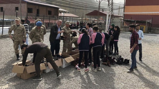 Şırnak'ta askerden örnek davranış