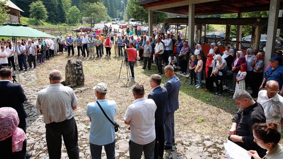 Sırpların katlettiği Boşnak siviller anıldı