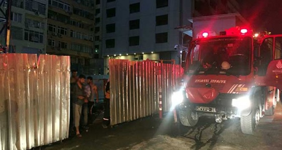 Şişli’de otel inşaatında çökme: 1 yaralı