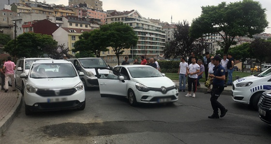 Şişli'de silahlı gasp