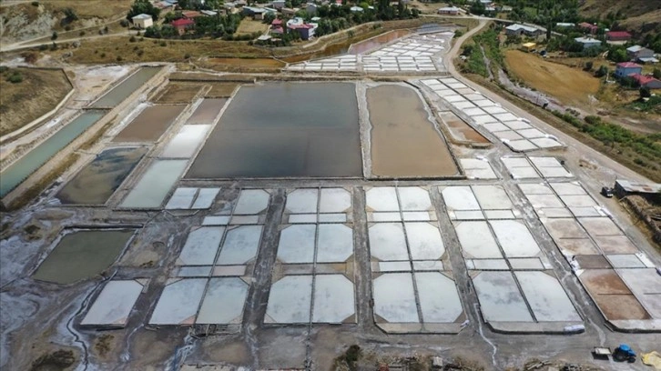 Sivas'ın 84 mineral içeren kaynak tuzu tescil yolunda