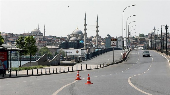 Sokağa çıkma kısıtlamasının 3. gününde İstanbul sessizliğe büründü