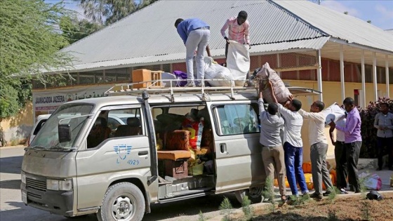 Somali'ye gıda yardımı