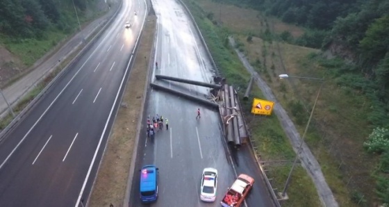 Son dakika haberleri! TEM Otoyolu trafiğe kapandı