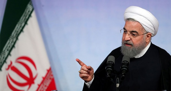 İran Cumhurbaşkanı Ruhani&#39;den Trump&#39;a sert yanıt