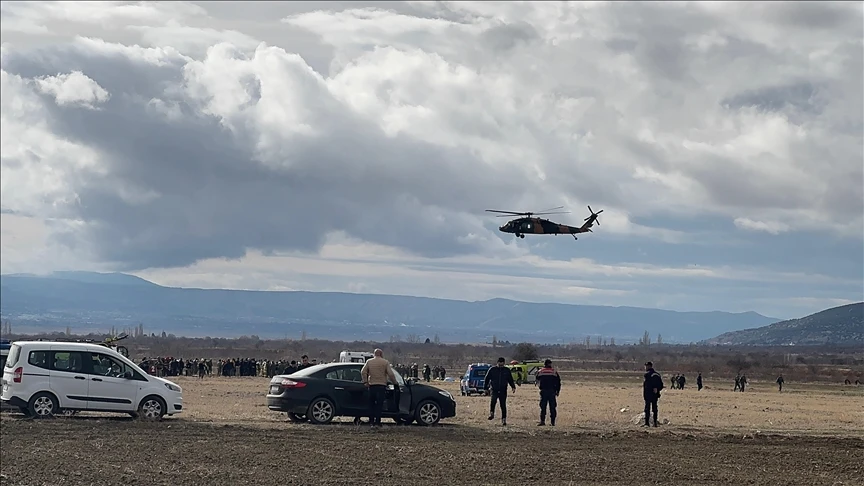 Isparta'da askeri helikopterin düşmesi sonucu 6 asker şehit oldu