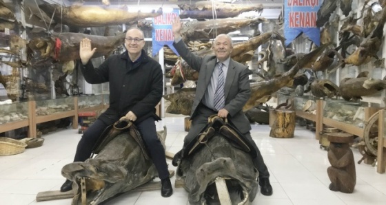 Spor yorumcusu Haldun Domaç'tan Türkiye Deniz Canlıları Balıkçı Kenan Müzesi’ne övgü