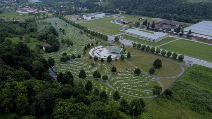 Srebrenitsa Soykırımı'nın 29'uncu yılı dolayısıyla anma programı yapıldı